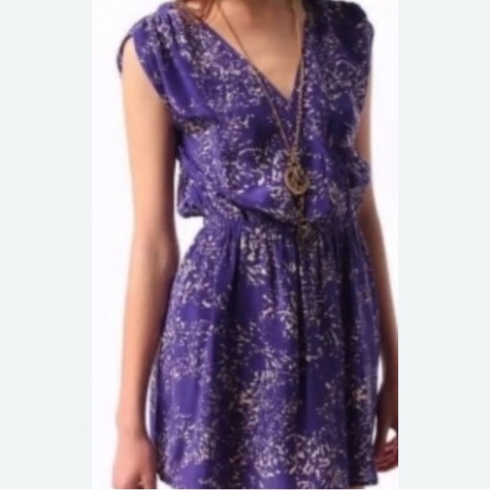 Anthropologie 100% Silk Dress